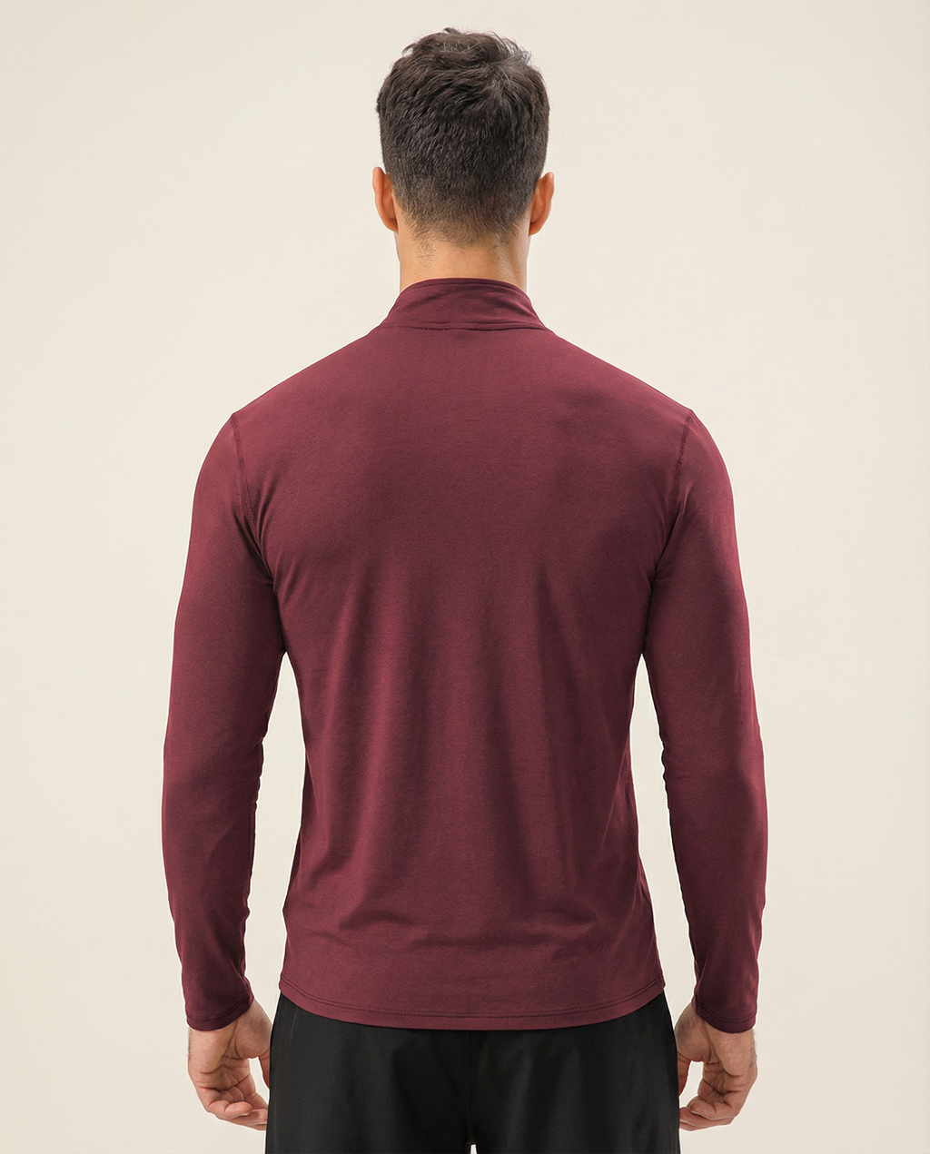 Men’s Lightweight Compression Long Sleeve Top - Red
